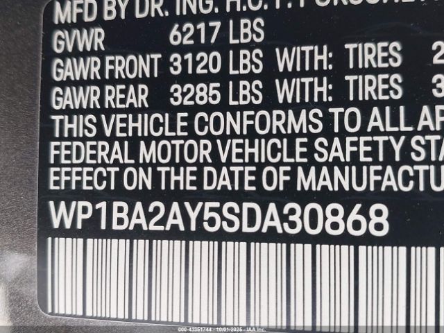 2025 PORSCHE CAYENNE COUPE WP1BA2AY5SDA30868 Photo 8