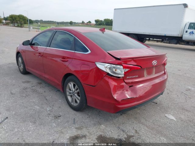 2017 HYUNDAI SONATA 5NPE24AF0HH483546 Photo 2