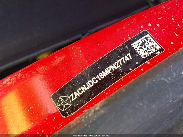 ZACNJDC18MPN27747 Jeep Renegade Trailhawk 4x4