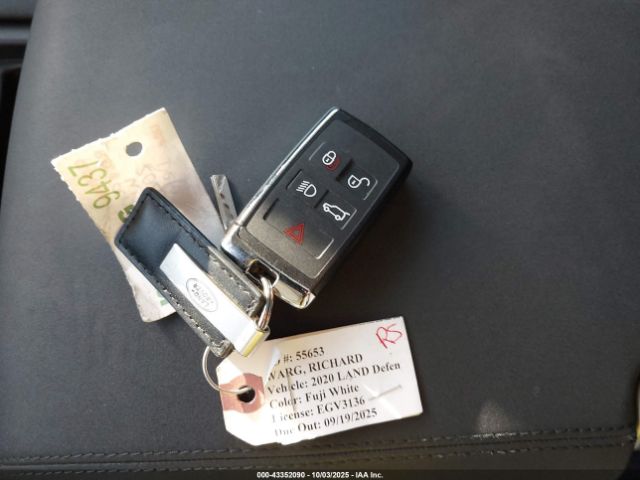 2020 LAND ROVER DEFENDER SALEP7EU0L2032891 Photo 10
