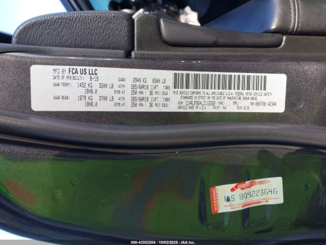 2020 JEEP GRAND CHEROKEE 1C4RJFBG4LC112322 Photo 8