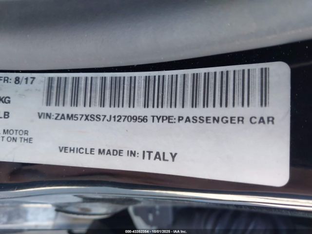 2018 MASERATI GHIBLI ZAM57XSS7J1270956 Photo 8