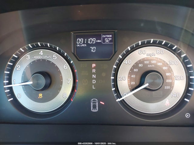 5FNRL5H69GB116412 Honda Odyssey Ex-l