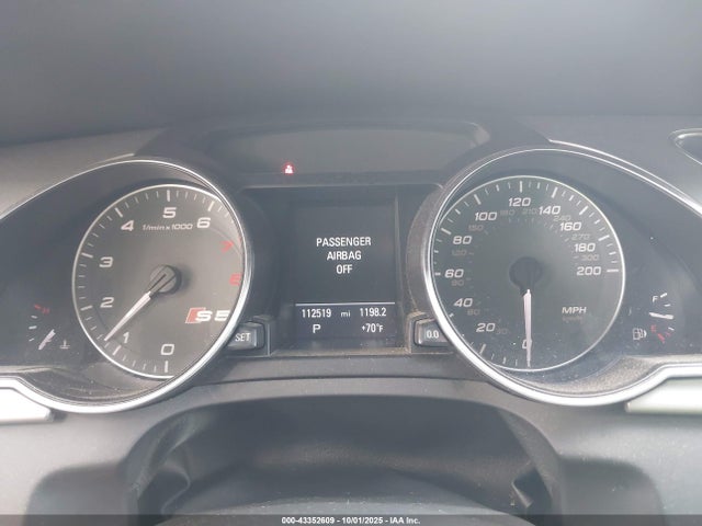 2011 AUDI S5 WAUCGAFH4BN008813 Photo 6