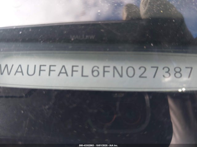 Audi flex fuel capable engine 2015 WAUFFAFL6FN027387 Image 22