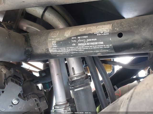 2022 POLARIS RZR 3NSG4L921NG381206 Photo 9