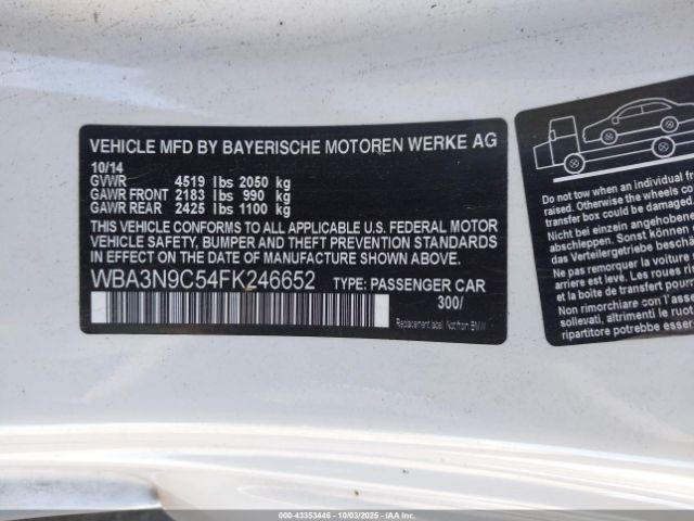 2015 BMW 428I WBA3N9C54FK246652 Photo 8