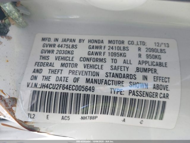 2014 ACURA TSX JH4CU2F64EC005649 Photo 8