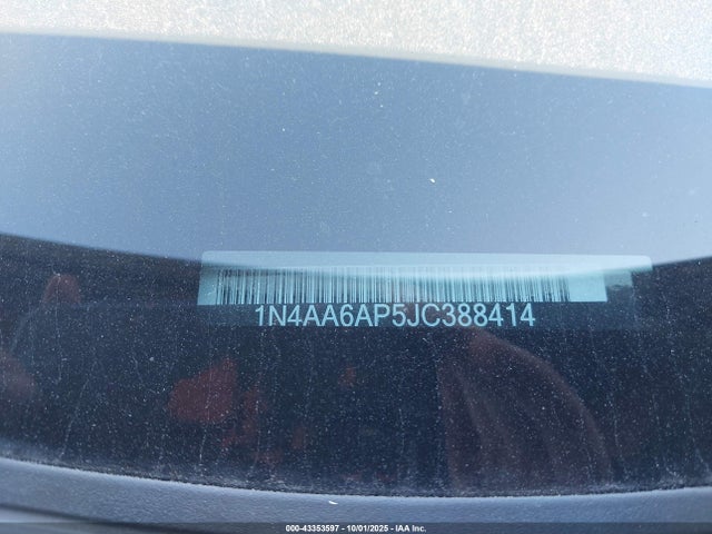 Продаж на аукціоні авто 2018 Nissan Maxima 3.5 S, vin: 1N4AA6AP5JC388414, номер лоту: 43353597