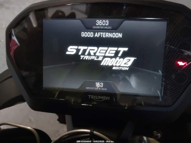 2024 TRIUMPH MOTORCYCLE STREET TRIPLE SMTA624K9RTBJ5819 Photo 6