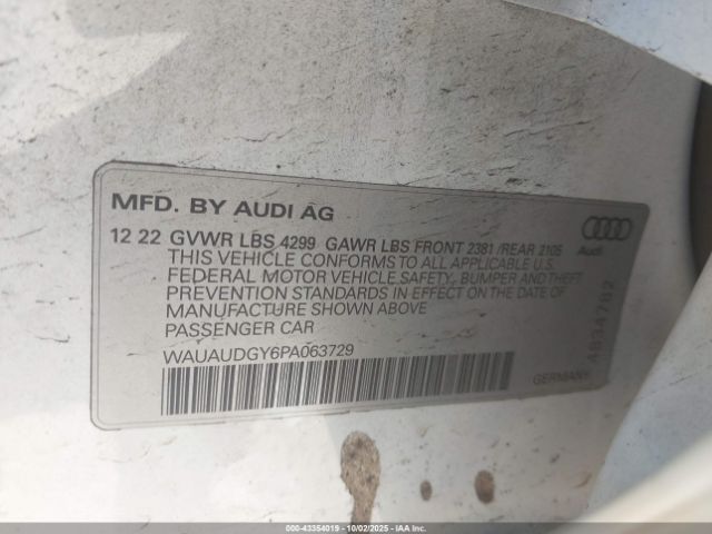 2023 AUDI A3 WAUAUDGY6PA063729 Photo 8