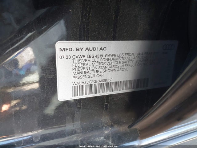 2024 AUDI S3 WAUH3DGY2RA008750 Photo 8