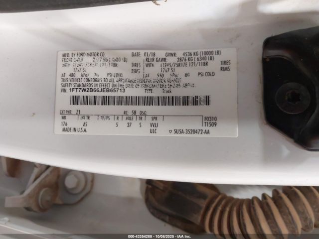 2018 FORD F-250 1FT7W2B66JEB65713 Photo 8