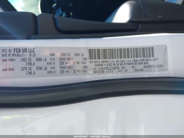 2020 JEEP GRAND CHEROKEE 1C4RJFAG1LC108780 Photo 8