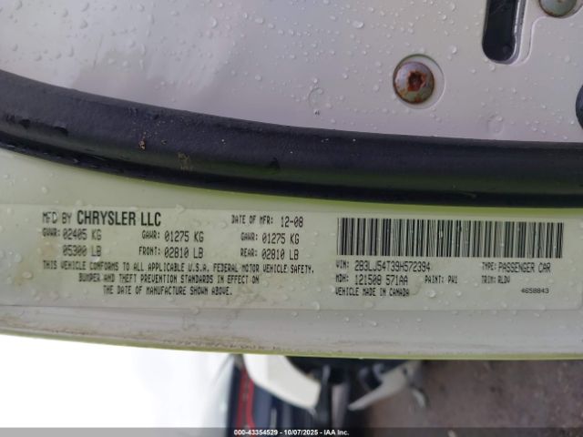 2009 DODGE CHALLENGER 2B3LJ54T39H572394 Photo 8