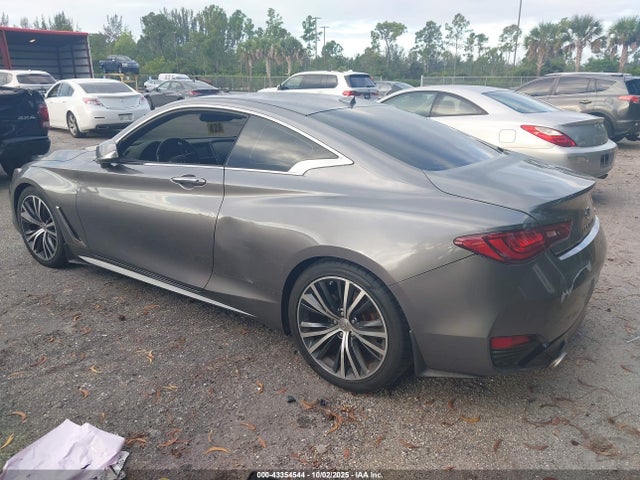 Aukcja sprzedaży 2018 Infiniti Q60 3.0t Luxe, vin: JN1EV7EK7JM342536, numer aukcji: 43354544