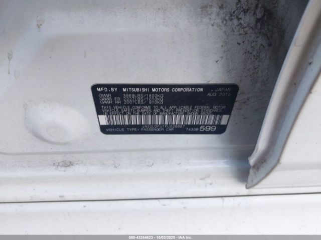 2015 MITSUBISHI LANCER JA32U2FU1FU026657 Photo 8