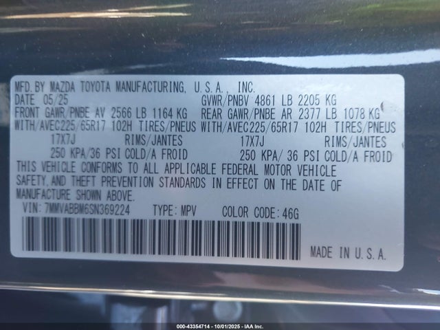 Mazda py cylinder deactivation 2025 7MMVABBM6SN369224 Image 9