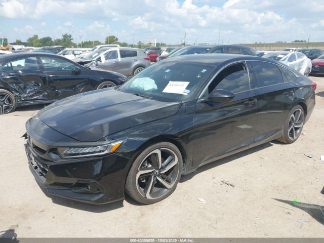 2021 HONDA ACCORD 1HGCV1F38MA102539 Photo 1