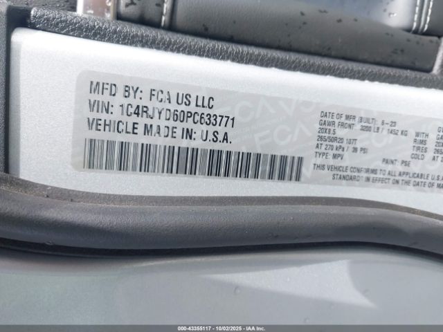 2023 JEEP GRAND CHEROKEE 4XE 1C4RJYD60PC633771 Photo 8