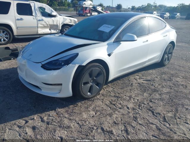 2022 TESLA MODEL 3 5YJ3E1EA3NF329452 Photo 1