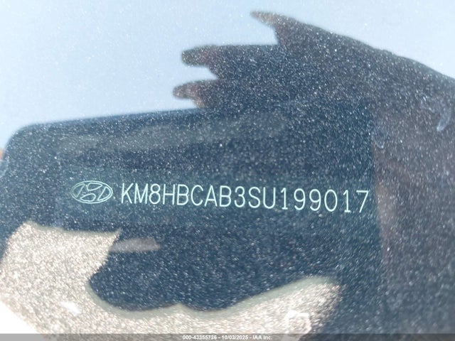 KM8HBCAB3SU199017 Hyundai mpi nu pe