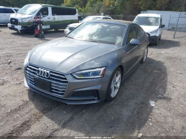 2018 AUDI A5 WAUENCF54JA100591 Photo 1