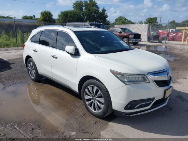 2015 ACURA MDX 5FRYD4H44FB012084 Photo 0