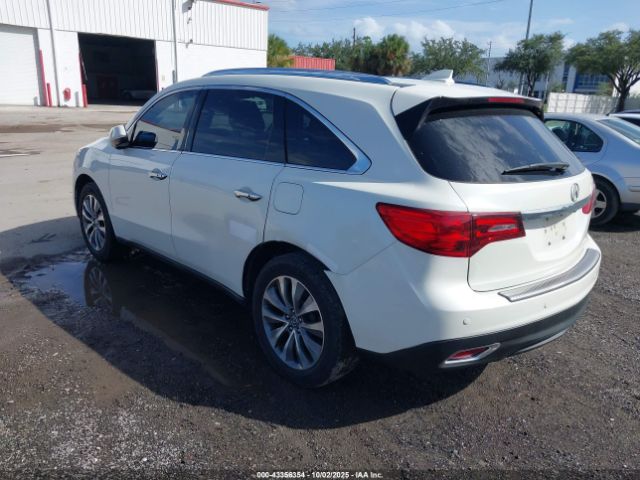 2015 ACURA MDX 5FRYD4H44FB012084 Photo 2