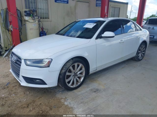 2013 AUDI A4 WAUAFAFL4DN046673 Photo 1