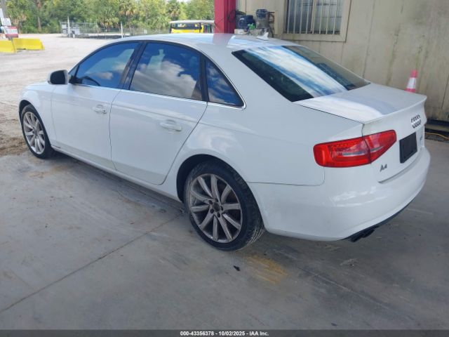 2013 AUDI A4 WAUAFAFL4DN046673 Photo 2