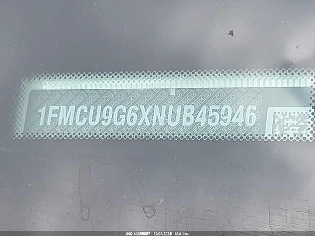 1FMCU9G6XNUB45946 Ford dragon di tc