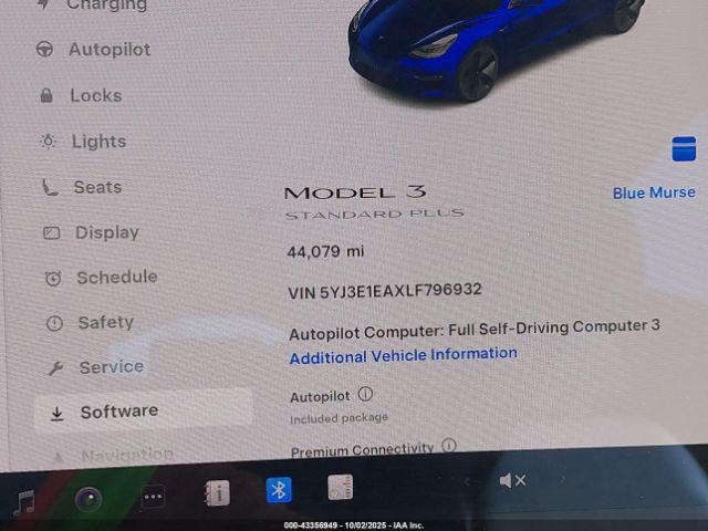 2020 TESLA MODEL 3 5YJ3E1EAXLF796932 Photo 6