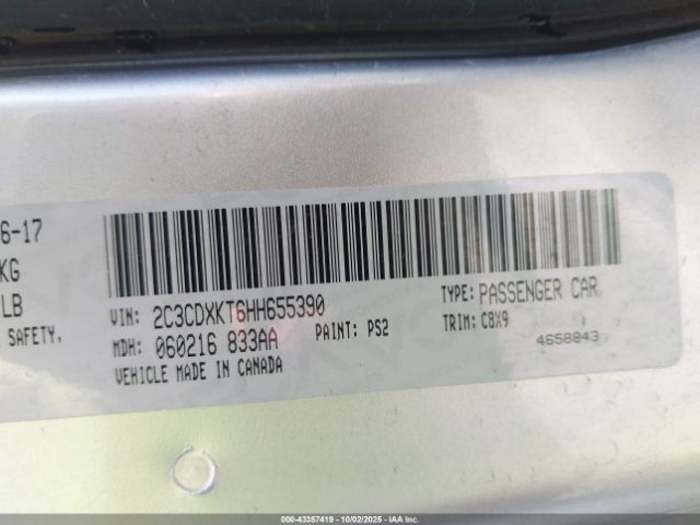 2017 DODGE CHARGER 2C3CDXKT6HH655390 Photo 8