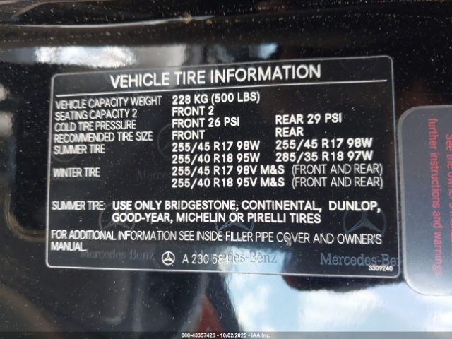 2003 MERCEDES-BENZ SL 500 WDBSK75F53F059151 Photo 8