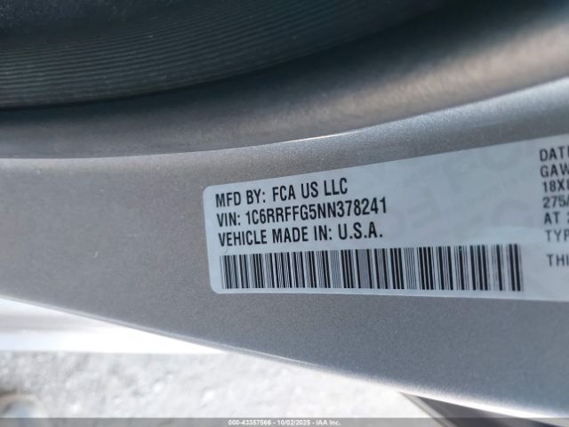 2022 RAM 1500 1C6RRFFG5NN378241 Photo 8