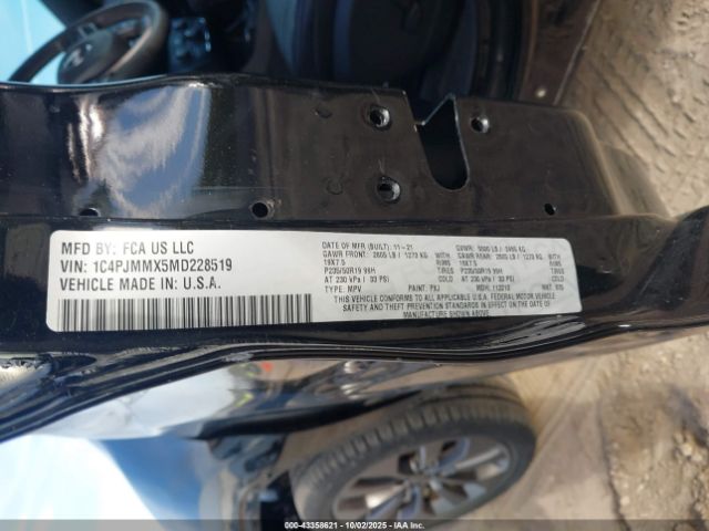 2021 JEEP CHEROKEE 1C4PJMMX5MD228519 Photo 8