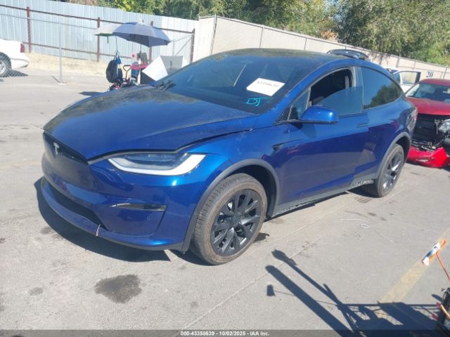 2022 TESLA MODEL X 7SAXCDE58NF350182 Photo 1