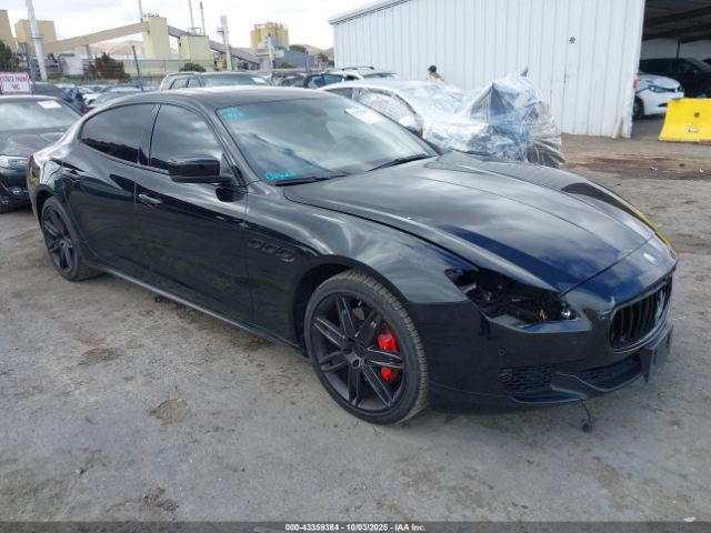 2014 MASERATI QUATTROPORTE ZAM56RRA0E1082183