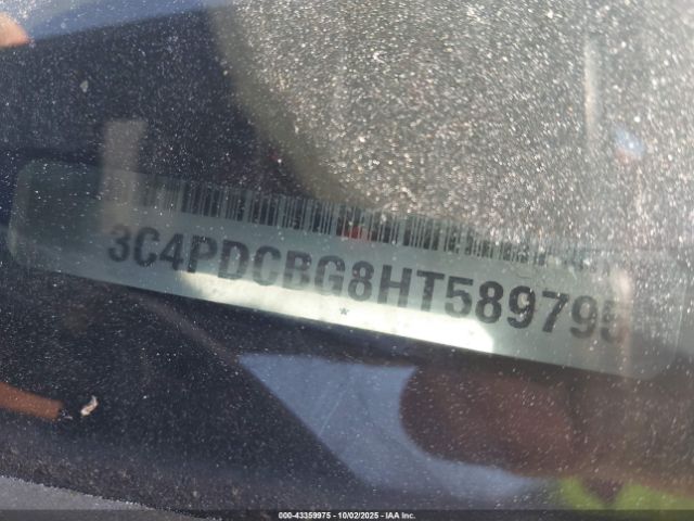 2017 DODGE JOURNEY 3C4PDCBG8HT589795 Photo 8