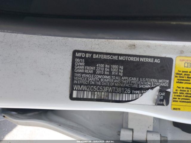 2015 MINI COUNTRYMAN WMWZC5C53FWT38126 Photo 8