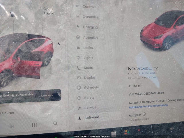 2023 TESLA MODEL Y 7SAYGDEE0PA034686 Photo 6