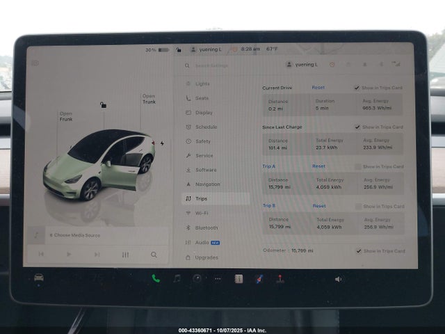 2024 TESLA MODEL Y 7SAYGDEE2RA290105 Photo 6