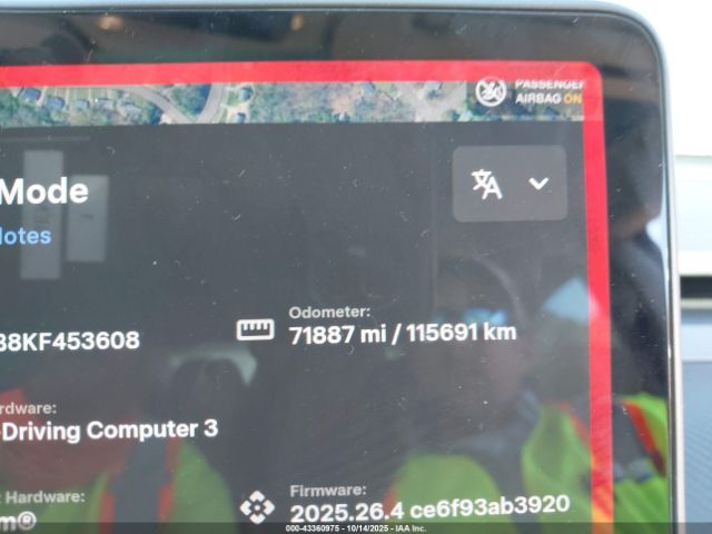 2019 TESLA MODEL 3 5YJ3E1EB8KF453608 Photo 6