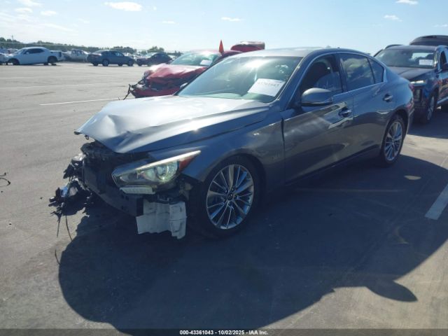 2018 INFINITI Q50 JN1EV7APXJM356111 Photo 1