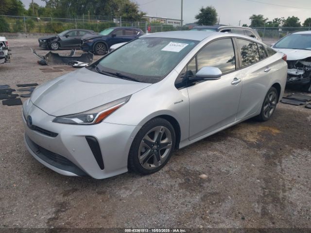 2019 TOYOTA PRIUS JTDKARFU4K3073829 Photo 1