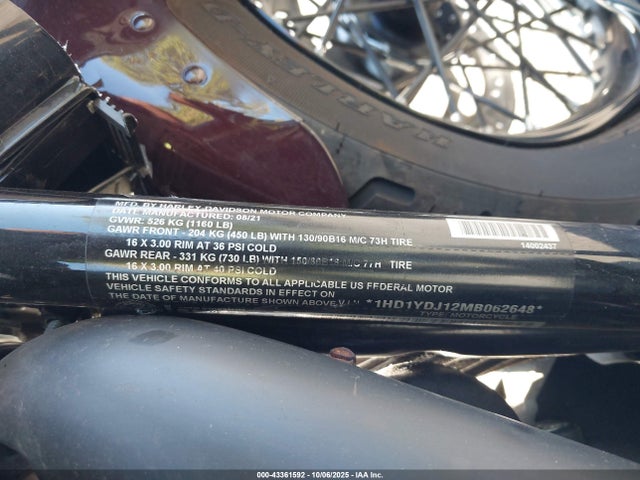2021 HARLEY-DAVIDSON FLSL 1HD1YDJ12MB062648 Photo 9