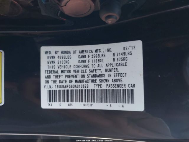 2013 ACURA TL 19UUA8F56DA010629 Photo 8