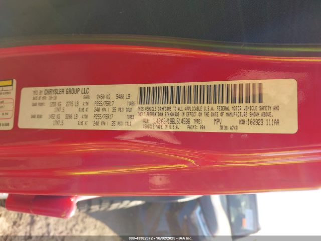 2011 JEEP WRANGLER UNLIMITED 1J4BA3H19BL514588 Photo 8