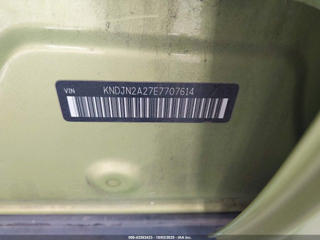 KIA dohc gdi gamma 2014 KNDJN2A27E7707614 Image 9